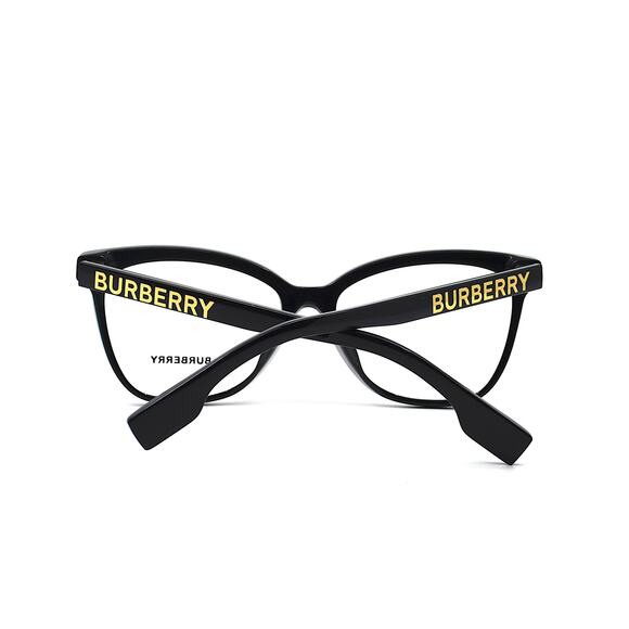NEW BURBERRY BE2364F 3001 BLACK AUTHENTIC EYEGLASSES FRAME - Picture 9 of 13